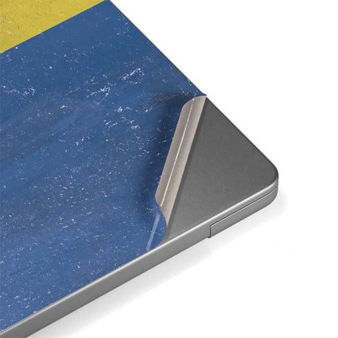Sweden Flag Distressed Apple MacBook Pro 14-inch Skin