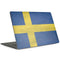 Sweden Flag Distressed MacBook Skins
