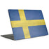 Sweden Flag Distressed MacBook Skins