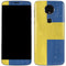Sweden Flag Distressed Moto E5 Plus Skin