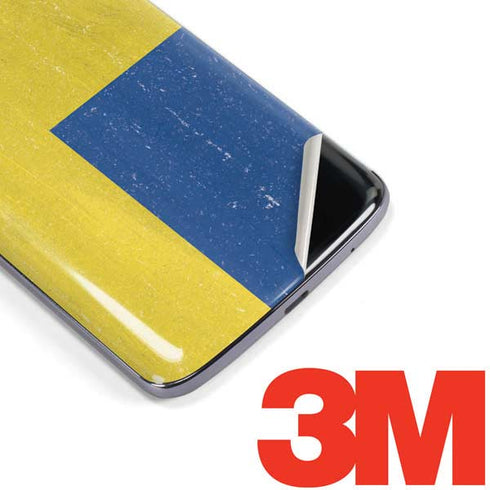 Sweden Flag Distressed Moto E5 Plus Skin