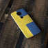 Sweden Flag Distressed Moto E5 Plus Skin