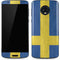 Sweden Flag Distressed Moto G6 Skin