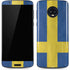 Sweden Flag Distressed Moto G6 Skin