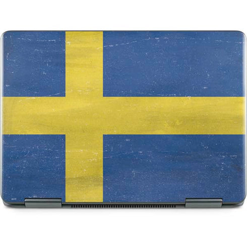Sweden Flag Distressed Notebook 9 Pro 13in (2017) Skin