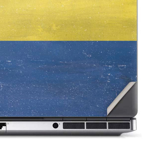 Sweden Flag Distressed Dell Precision Skin