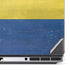 Sweden Flag Distressed Dell Precision Skin