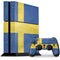 Sweden Flag Distressed PlayStation PS4 Skins