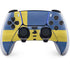 Sweden Flag Distressed PS5 DualSense Edge Pro Controller Skin