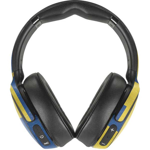 Sweden Flag Distressed Skullcandy Venue Skin