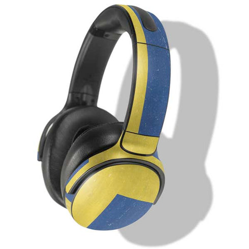 Sweden Flag Distressed Skullcandy Venue Skin