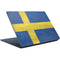 Sweden Flag Distressed Surface Laptop Skin