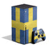 Sweden Flag Distressed Xbox Series X Skins