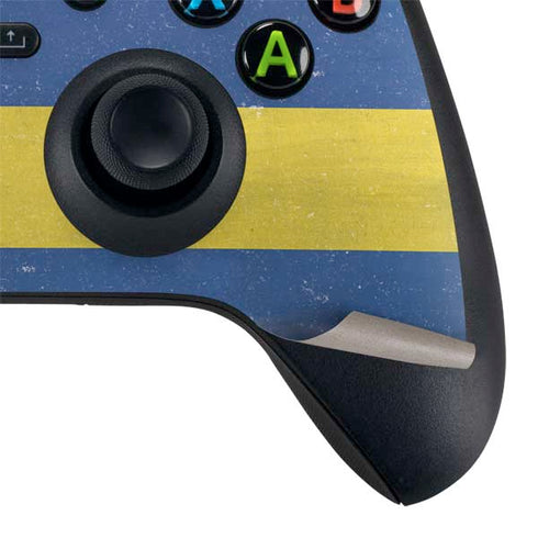 Sweden Flag Distressed Xbox Series X Controller Skin