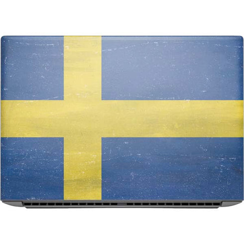 Sweden Flag Distressed HP ZBook Fury 16 G10 Skin