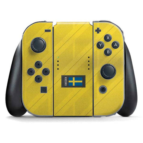Sweden Soccer Flag Nintendo Switch (2017-2021) Joy-Con Controller Skin