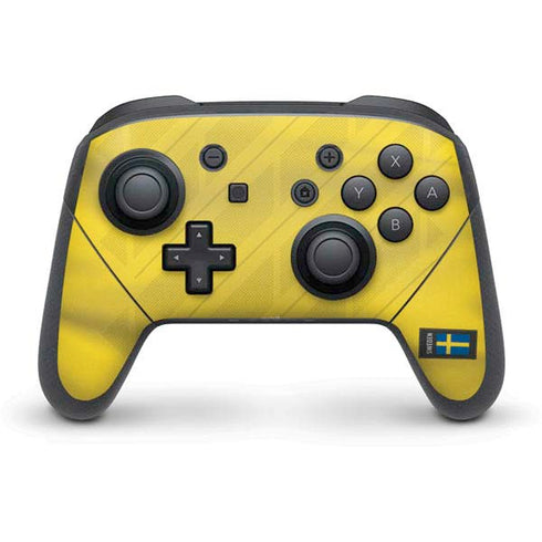 Sweden Soccer Flag Nintendo Skins