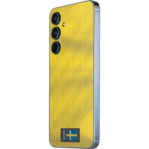 Sweden Soccer Flag Galaxy A35 5G Skin