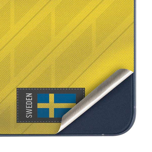 Sweden Soccer Flag Galaxy A35 5G Skin