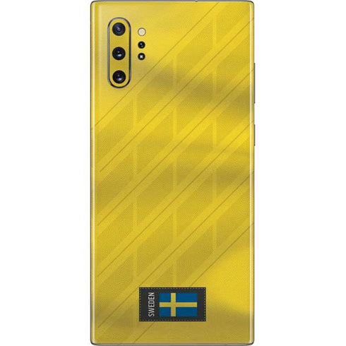 Sweden Soccer Flag Galaxy Note 10 Plus Skin