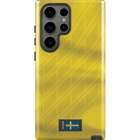 Sweden Soccer Flag Galaxy S23 Ultra Pro Case