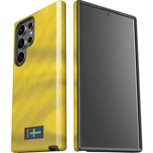 Sweden Soccer Flag Galaxy S23 Ultra Pro Case