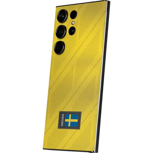 Sweden Soccer Flag Galaxy S24 Ultra Skin