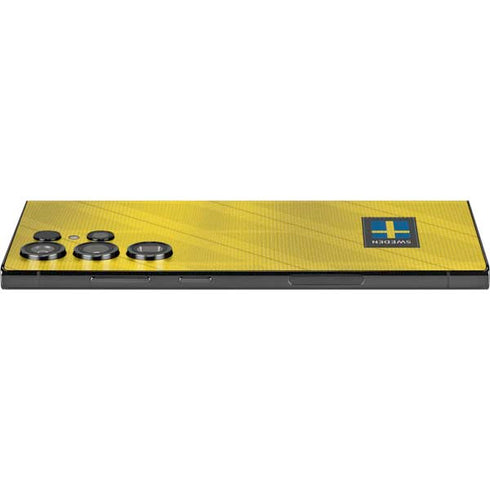 Sweden Soccer Flag Galaxy S25 Ultra Skin