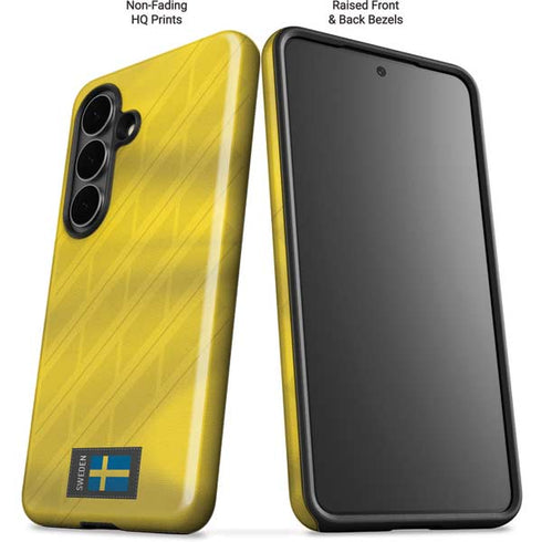 Sweden Soccer Flag Galaxy S26 Impact Case