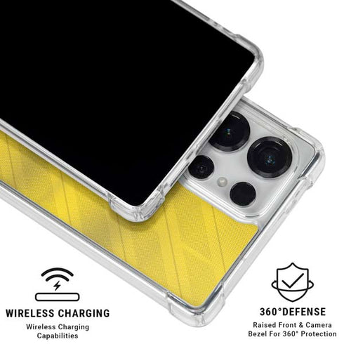 Sweden Soccer Flag Galaxy S26 Ultra Clear Case