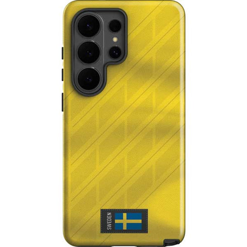 Sweden Soccer Flag Galaxy S26 Ultra Impact Case