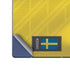 Sweden Soccer Flag Galaxy Z Fold6 Skin
