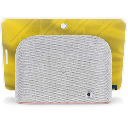 Sweden Soccer Flag Google Home Hub Skin