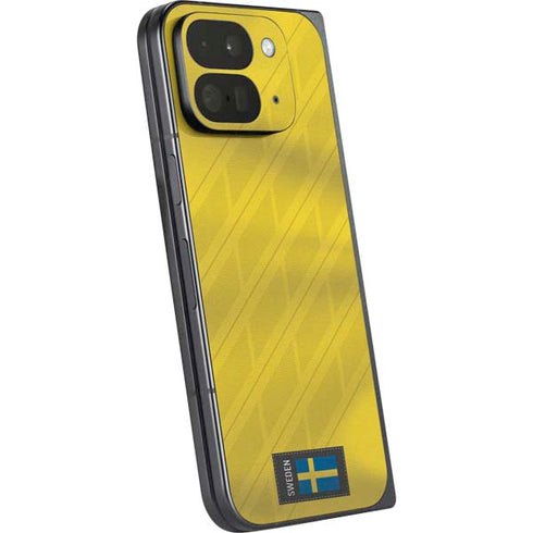 Sweden Soccer Flag Google Pixel 9 Pro Fold Skin