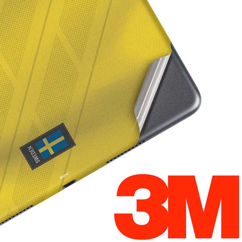 Sweden Soccer Flag iPad Skins
