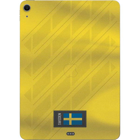 Sweden Soccer Flag Apple iPad Air Skin