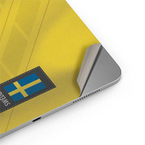 Sweden Soccer Flag Apple iPad Air Skin