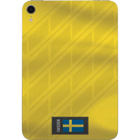 Sweden Soccer Flag Apple iPad Mini Skin