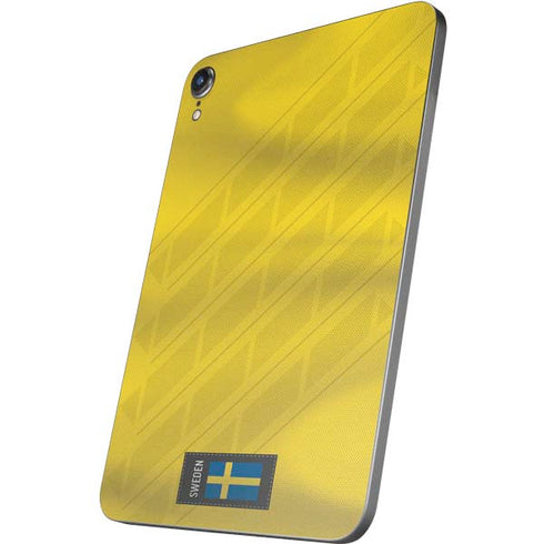 Sweden Soccer Flag Apple iPad Mini Skin