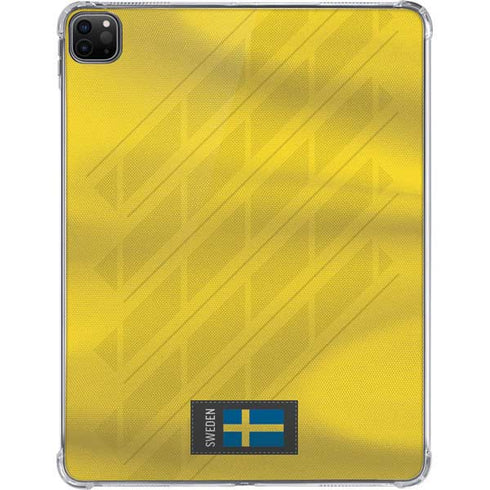 Sweden Soccer Flag iPad Pro 11in (2024) Clear Case