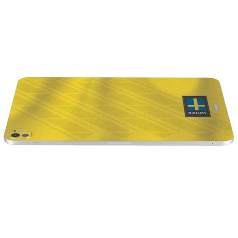 Sweden Soccer Flag iPad Pro 13in M4 (2024) Skin