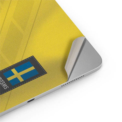 Sweden Soccer Flag iPad Pro 13in M4 (2024) Skin