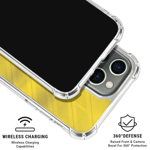 Sweden Soccer Flag iPhone 16 Pro Max Clear Case