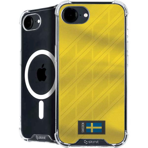 Sweden Soccer Flag iPhone 16e MagSafe Case