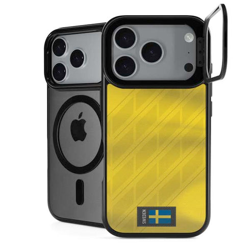Sweden Soccer Flag iPhone 18 Pro Kickstand Case