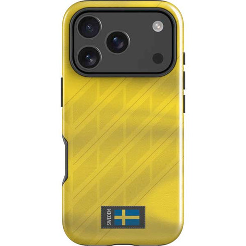 Sweden Soccer Flag iPhone 18 Pro Max Impact Case