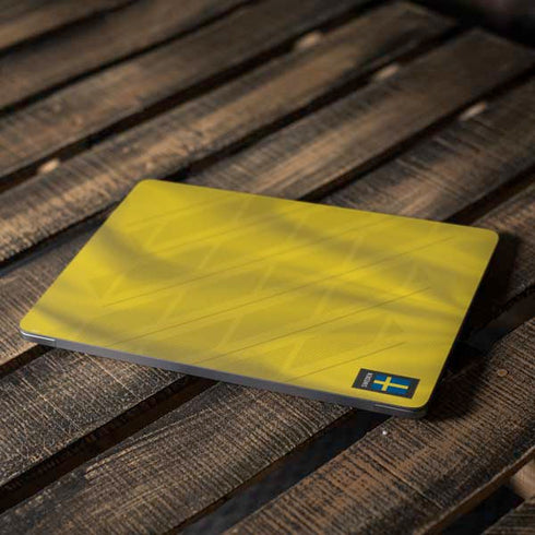Sweden Soccer Flag Apple MacBook Air Skin