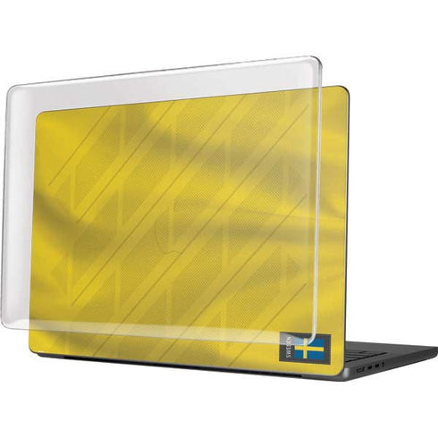 Sweden Soccer Flag MacBook Pro 14in (2021-24) Case plus Skin