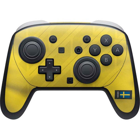 Sweden Soccer Flag Nintendo Skins