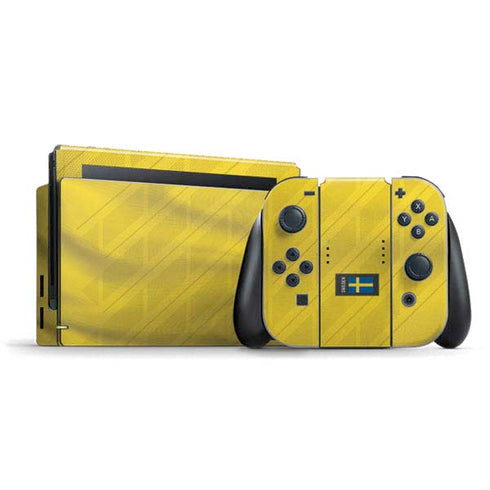 Sweden Soccer Flag Nintendo Skins